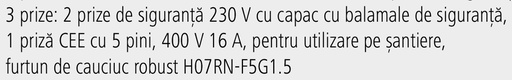 [AMAT3-121762] as Schwabe Tambur cablu cablu de furtun din cauciuc gros rulat: 1000 W infasurat: 3500 W