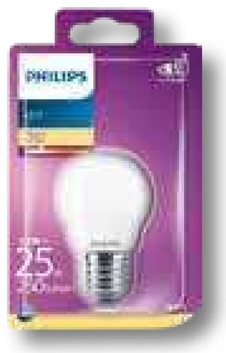 [AMAT3-121769] Philips LED clasic 25W P45 E27 WW FR ND Culoare lumină: calda Temperatura de culoare: 2700 K