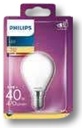 Philips Bec LED E14 Lumina: alb cald Temperatura de culoare: 2700 K