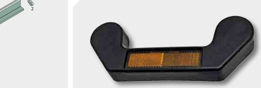 [AMAT3-120860] Protectie antiimpanare - Unterfahrschutz, Aluminium, weiß
