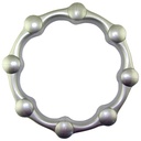 Safety Seal Siguranta piulita roata Safe Wheel - 19,5" - 275/8 - Hex 32/33 mm, argintie