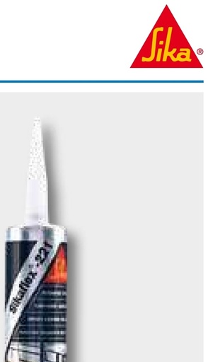 [AMAT3-123013] Sika Deutschland Cartuș Sikaflex 221 - Adeziv și etanșant multifuncțional cu un spectru larg de aderență