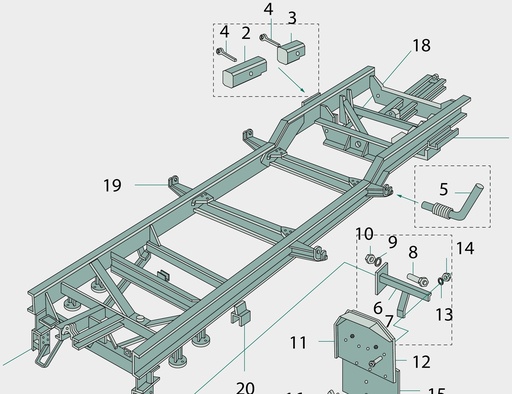 [AMAT3-125315] Suport - stanga