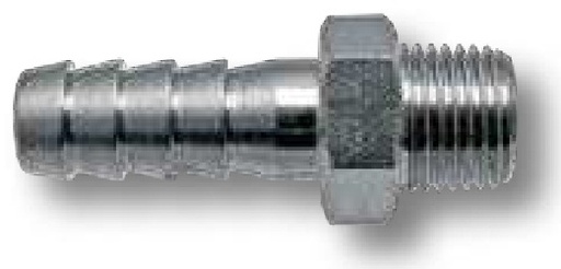 [AMAT3-125742] Conector furtun cu filet 8 mm, pentru filet pompă 1/8" NPT