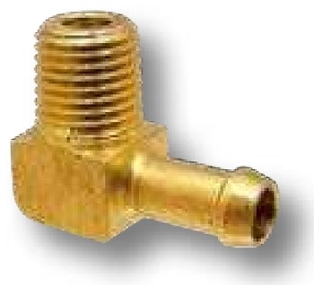 [AMAT3-125745] Conector furtun cu filet 8 mm, 90°, pentru filet pompă 1/4" NPT