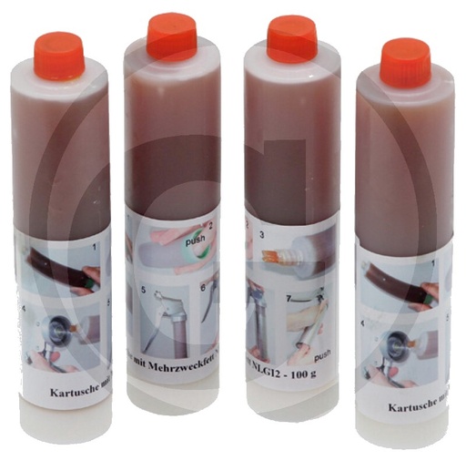 [AMAT3-125594] Patroane de rezerva Set pentru reumplere care contine vaselina cu sapun de litiu, clasa de consistenta 2, pentru umplere