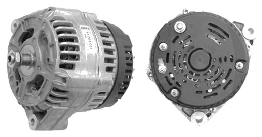 [AMAT3-127728] MAHLE Generator 14 V / 150 A - Design compact, cu rotor