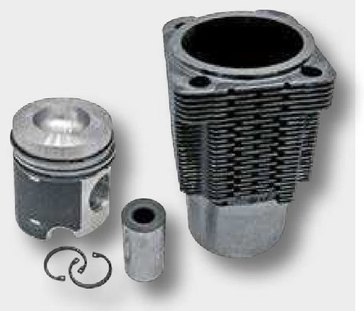 [AMAT3-129173] Set piston cpl. - 3 inele, diametru 102 mm, Diametru bolturi: 40 x 80 mm, cu canal de răcire, Colier Ø 120 mm, Camera de