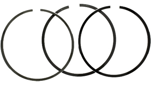 [AMAT3-129254] Set segmenti de piston - 3 inele, Ø 91 mm 3 (inel trapez) mm / 2 mm / 3 mm