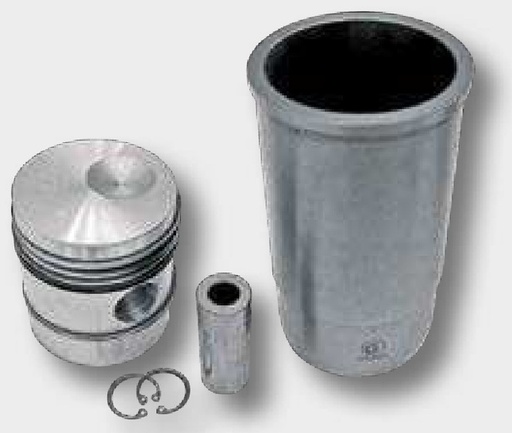 [AMAT3-128670] Set piston cpl. - 5 inele, diametru 87,31 mm, Bolt Ø 28 x 72 mm, Adâncimea camerei de combustie: 5,5 mm