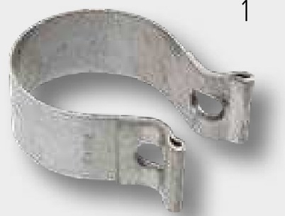 [AMAT3-130329] Brida - Lăţime: 31.8 mm Ø 59 - 63 mm