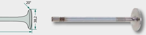 [AMAT3-129572] Supapa de evacuare 145,9 mm