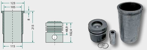 [AMAT3-129607] o-ringuri - ptr. cuzinet, sus