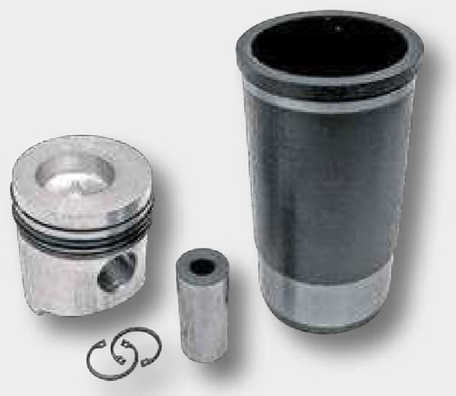 [AMAT3-129754] Set piston cpl. - 4 inele, diametru 95 mm, Bolt Ø 32 x 82 mm, Camera de combustie, diametru 57,2 mm, Adâncimea camerei d