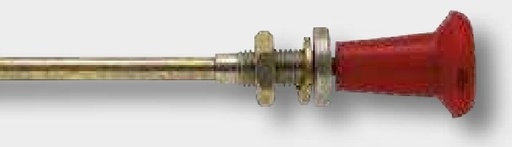 [AMAT3-132639] Cablu de oprire - Grosime fir: 1,4 mm Diametru exterior manson: 6 mm