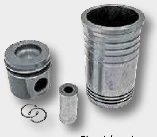 [AMAT3-132184] Set segmenti de piston - 3 inele, Ø 111 mm, 3 mm (inel trapezoidal) / 2,5 mm / 3 mm
