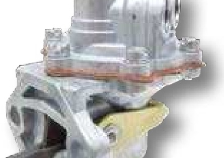 [AMAT3-132290] Pompa de alimentare cu membrana 2 orificii Distanța dintre orificii pe orizontala = 44 mm Flansa pana la capatul manetei