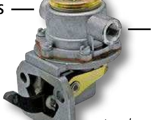 [AMAT3-132318] Pompă de alimentare 4 orificii Distanța dintre orificii pe verticală = 25 mm Distanța dintre orificii pe orizontala = 45