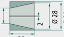 Expander Bolț 39 mm