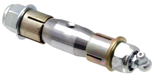 [AMAT3-134241] Expander Șurub expansor - cu știft filetat pe ambele părți, piuliță hexagonală, fără orificiu de lubrifiere