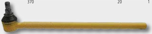 [AMAT3-133665] John Deere Cap de bară 370 mm