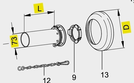 [AMAT3-135768] Walterscheid cu semi protecție - interior