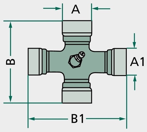 [AMAT3-136432] Walterscheid Cruce cardanică 2580 Standard
