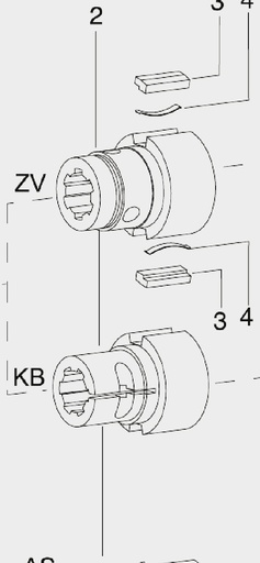 [AMAT3-136637] Walterscheid Carcasa ambreiaj - cu sens de rotatie pe dreapta F5 / 1R