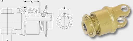 [AMAT3-136724] Walterscheid Sistem roata libera 2300