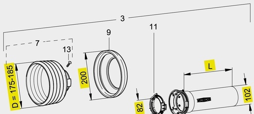 [AMAT3-136774] Walterscheid SD-cu semi protectie - exterior