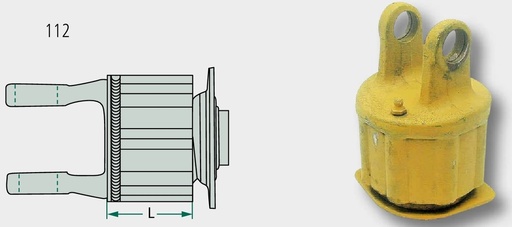[AMAT3-137384] Weasler Articulatie cardanica F24, AW35, AW35S
