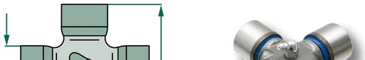 [AMAT3-137409] Weasler Cruce cardan - Kit P
