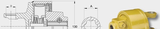 [AMAT3-136883] Walterscheid Butuc cu cama de cuplare 2300