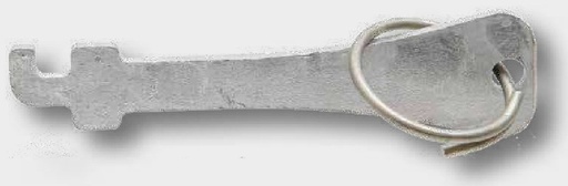 [AMAT3-137632] Lemken Cheie cu dinte 4 x 30 x 120 mm