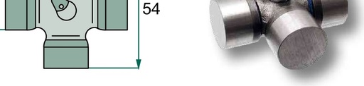[AMAT3-137112] Weasler Cruce cardanică - Kit E