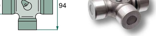 [AMAT3-137114] Weasler Cruce cardanică - Kit E