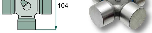 [AMAT3-137117] Weasler Cruce cardan - E kit