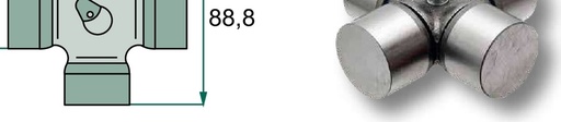 [AMAT3-137122] Weasler Cruce cardan - E kit