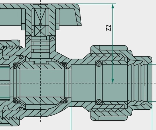 [AMAT3-140701] Robinet cu bila 10 bar