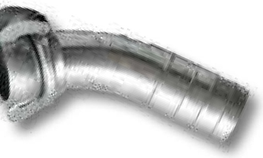 [AMAT3-140760] Cot 45°, bilă 6" și duză furtun 6" - zincat