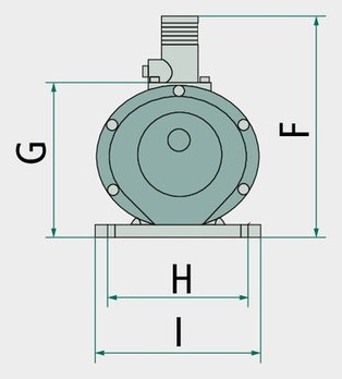 [AMAT3-140823] Hertell Pompa de vid KD-12.000 KD-12.000 540 rpm Racord 80 mm