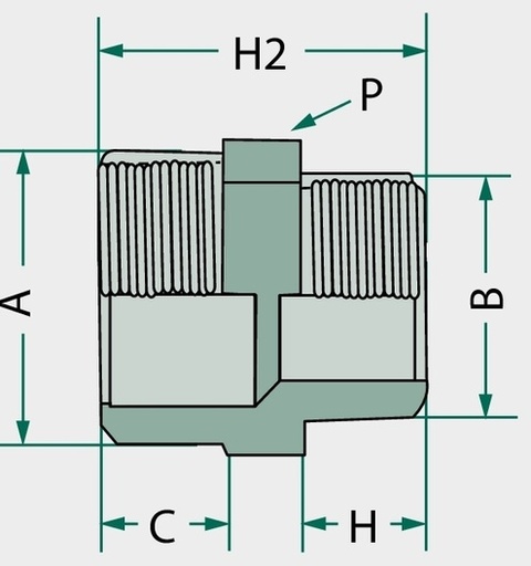 [AMAT3-140525] Niplu dublu PVC