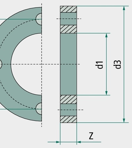 [AMAT3-142288] Bucsa - Cu element de etansare O-ring