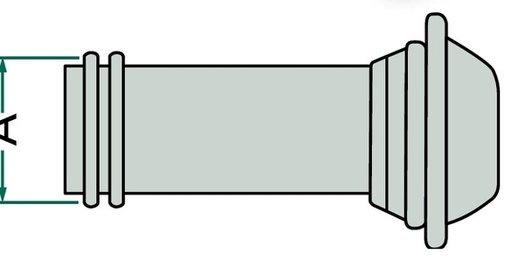 [AMAT3-141498] Piesa V (piesă tată) 265 mm