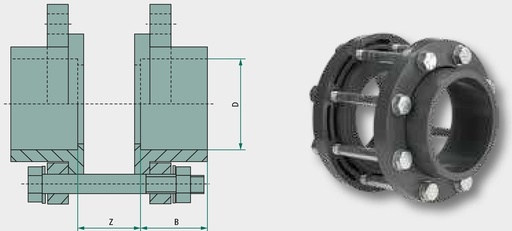 [AMAT3-143370] VDL Kit de asamblare DN65 / 75 (2x)