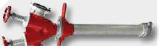 [AMAT3-142839] Tub fix 1 x debit 75B, cu închidere, cap rotativ