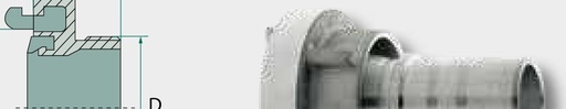 [AMAT3-144572] Cuplaj de aspirație - cu inel de cuplare