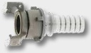 Cuple - Aluminium, mit Dichtring NBR weiß