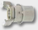 Cuple - Aluminium, mit Dichtring NBR weiß