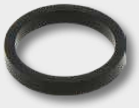 [AMAT3-143954] Cupla oarba - Edelstahl, mit Dichtring schwarz